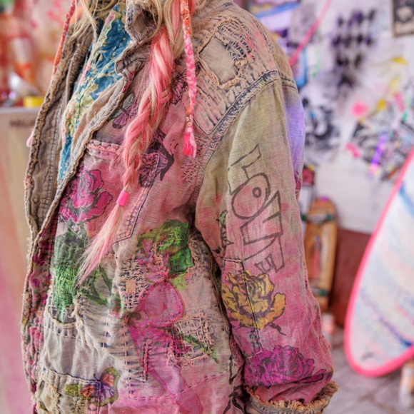 Magnolia Pearl Multicolor Patchwork Jacket - Picture 2 of 9